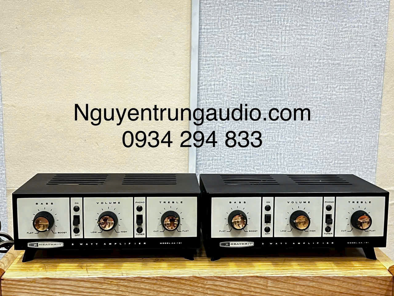 Heathkit AA-191 Monoblock Amply Đèn SE EL84 Mullard 3W